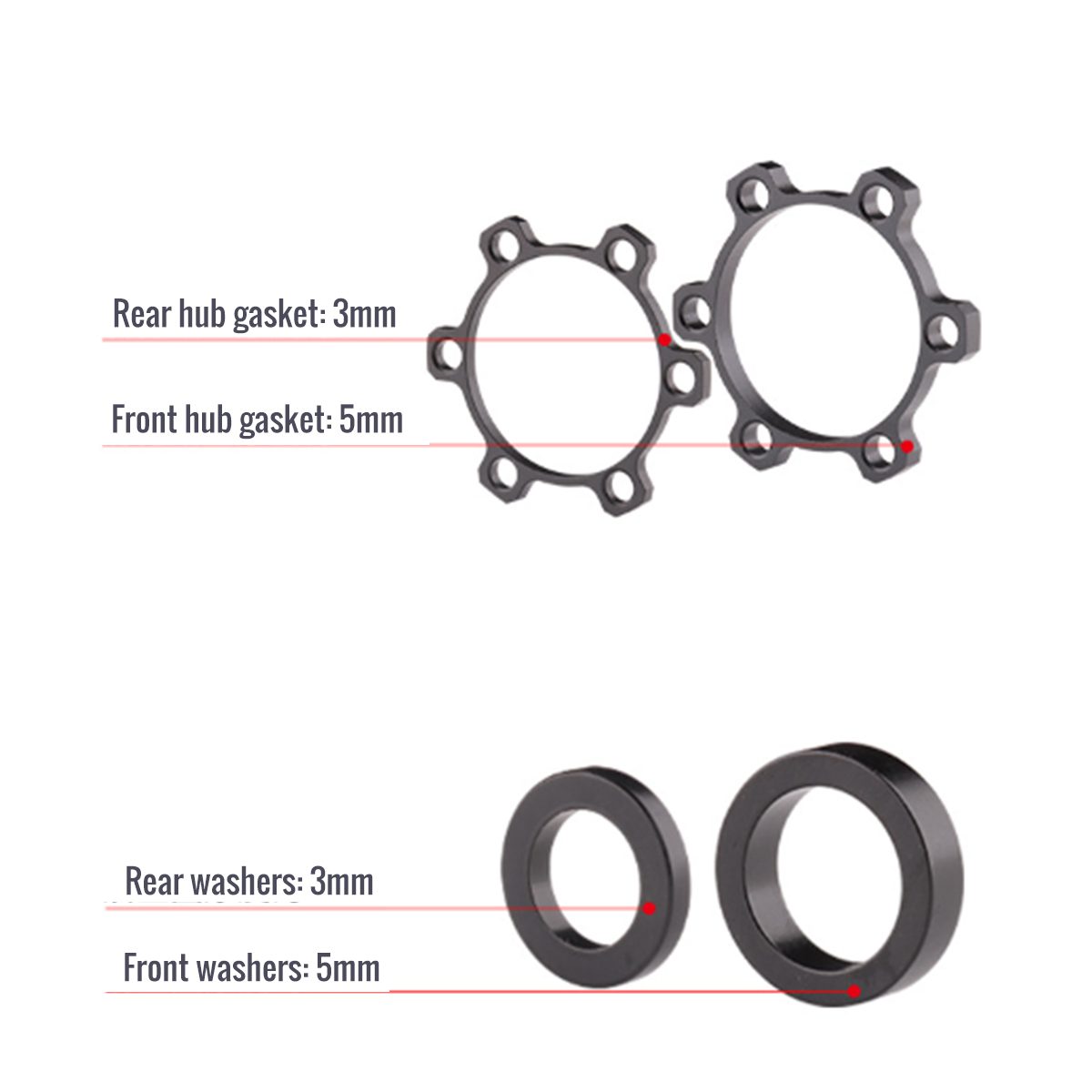 06-HBA001.PT01 bicycle brake ub Adapter Disc Brake Adapter Structure