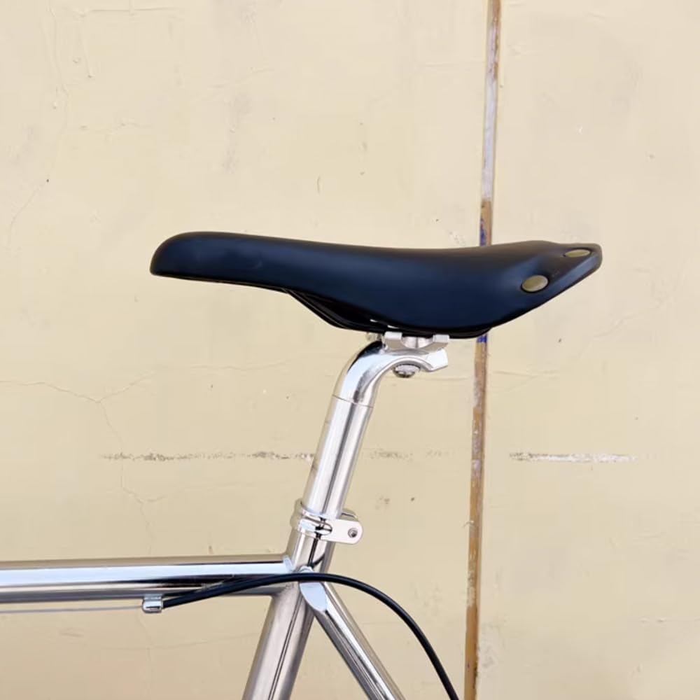 CJ-BSD012-black.PT03 fixed gear bike seat classic saddle with rivet details