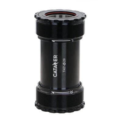 Threaded T47 Bottom Bracket Side View Showing Smooth Finish