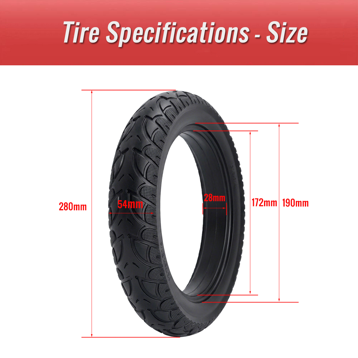 Electric Bicycle Solid Tire Inner And Outer Diameter Measurement Electric Bicycle Solid Tire inner and outer diameter measurement
