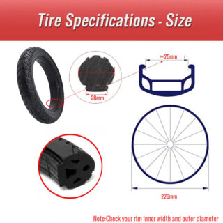 Electric Bicycle Solid Tire Rim Groove Width 25 30mm Diagram Electric Bicycle Solid Tire rim groove width 25 30mm diagram