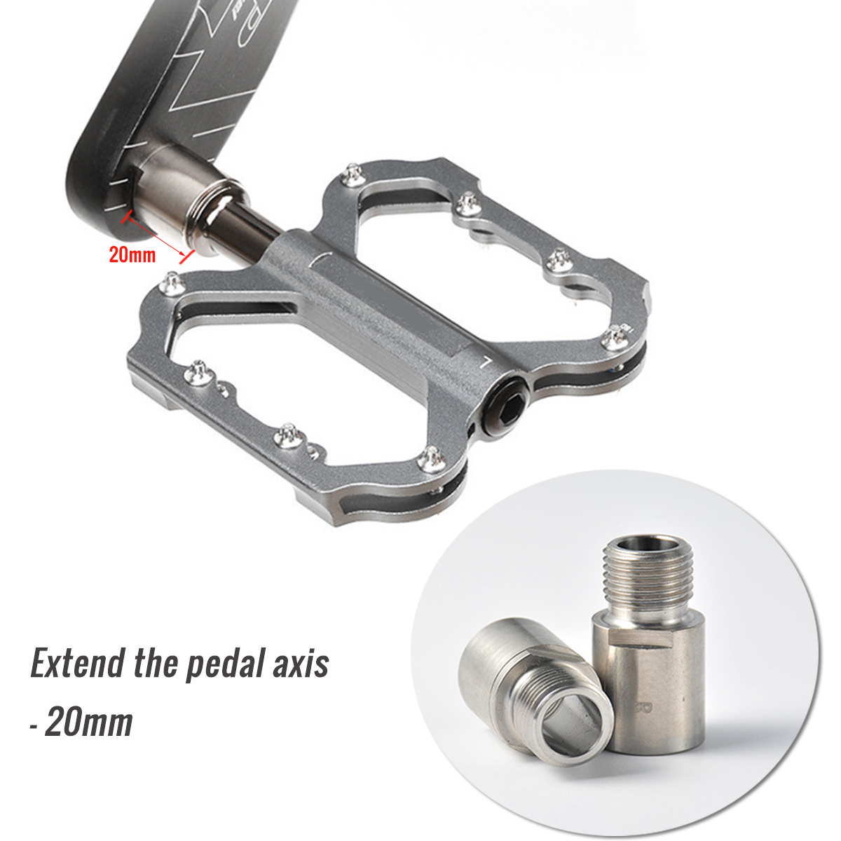 06 PED056.PT04 mountain bike pedal extenders