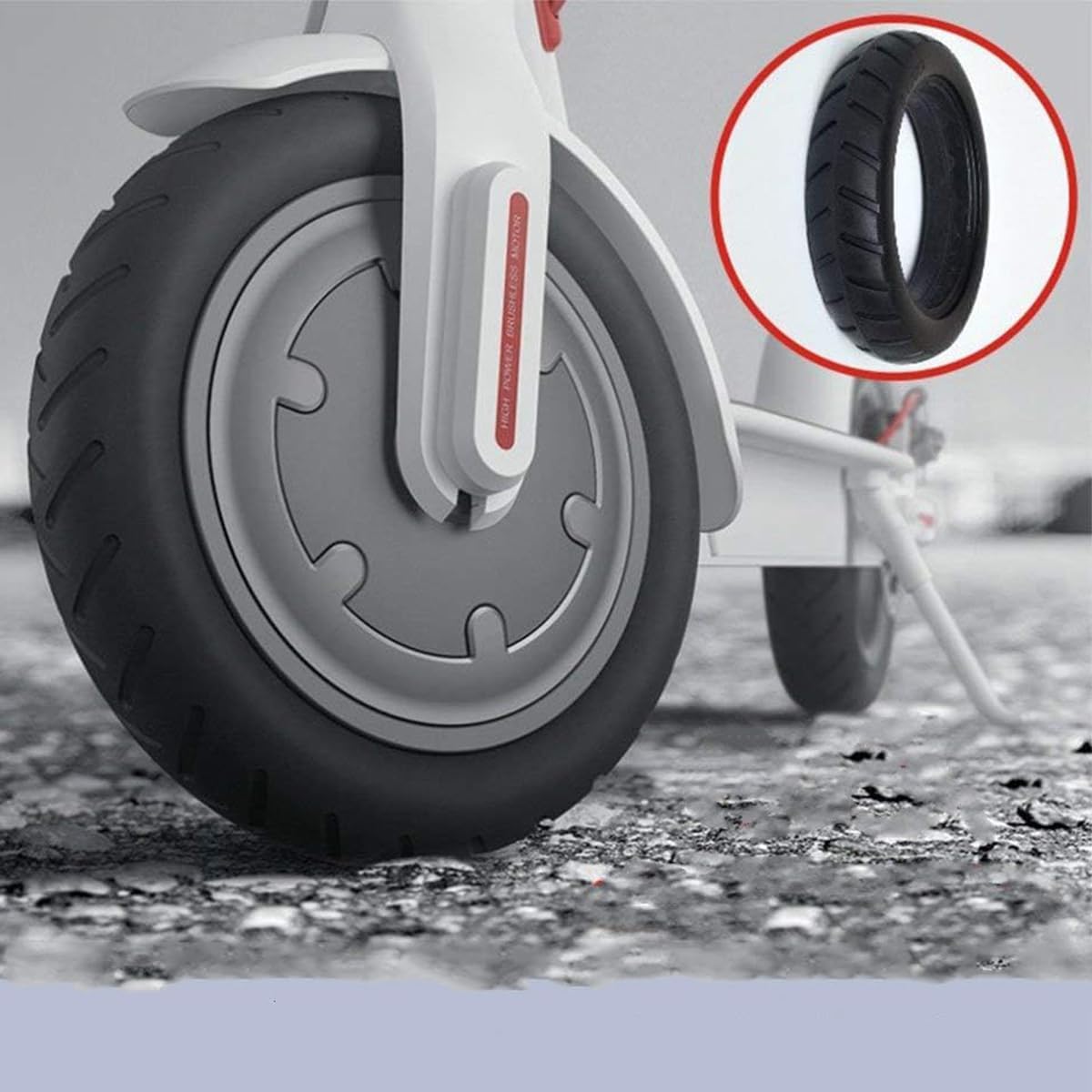 durable scooter rubber tire