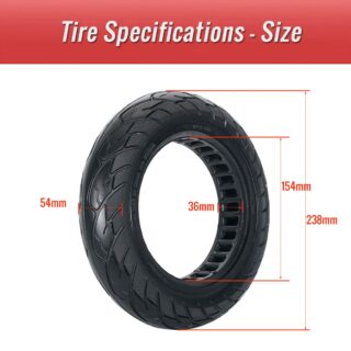 CATAZER 10x2.125 honeycomb tire rubber anti slip tyre size