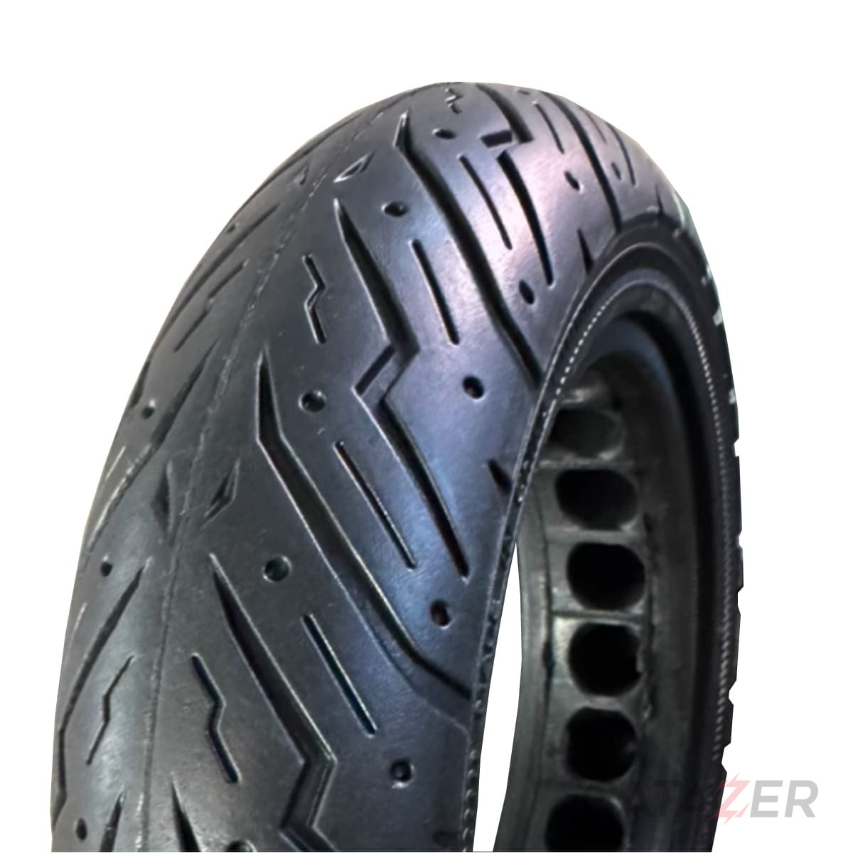 CATAZER 10x2.5 solid tire excellent drainage and mud traction