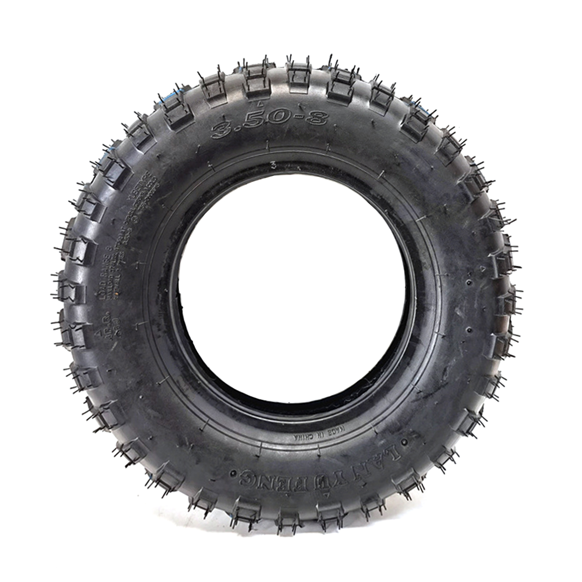 CATAZER 3.50 8 outer tire installed on e bike – anti skid and reliable