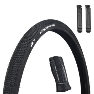 CATAZER 700x32C TPU Folding Tire Puncture Resistant For Road Bike Black CATAZER 700x32C TPU folding tire puncture resistant for road bike black