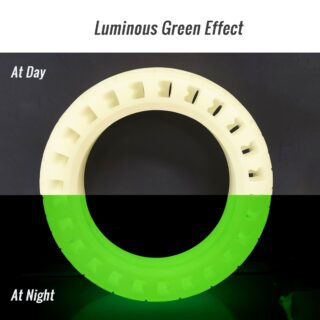 CATAZER 8.5 Inch Luminous Honeycomb Solid Tire