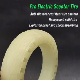 CATAZER 8.5 Inch Luminous Solid Tire for safety cycling