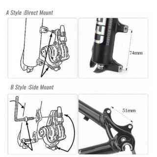 CATAZER Disc Brake Set Install CATAZER disc brake set install