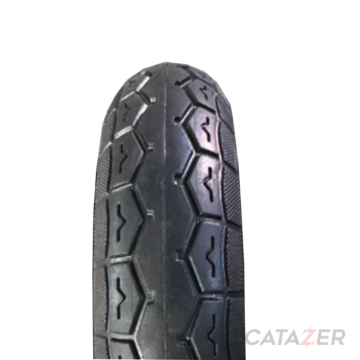 CATAZER high grip rubber solid tire excellent traction and stability