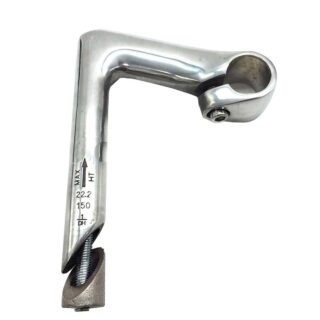 CATAZER high polish silver 17 degree stem 100mm aluminum alloy for MTB road bike