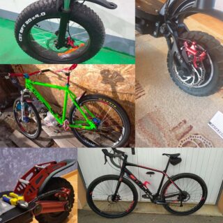 CATAZER hydraulic brake caliper on mtb fat bike – reliable stopping power for any terrain