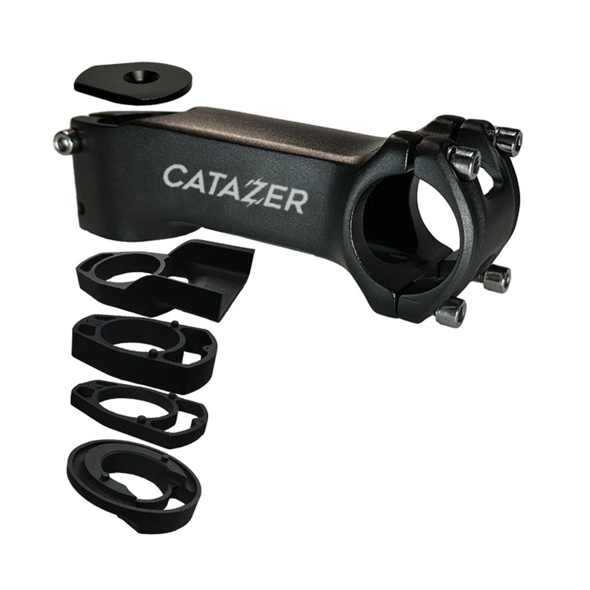 CATAZER Internal Cable Bike Stem – Streamlined Cable Management Internal Cable Entry Ports CATAZER internal cable bike stem – streamlined cable management internal cable entry ports