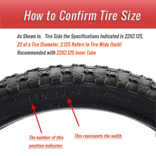 CATAZER rubber bike tire size for choose