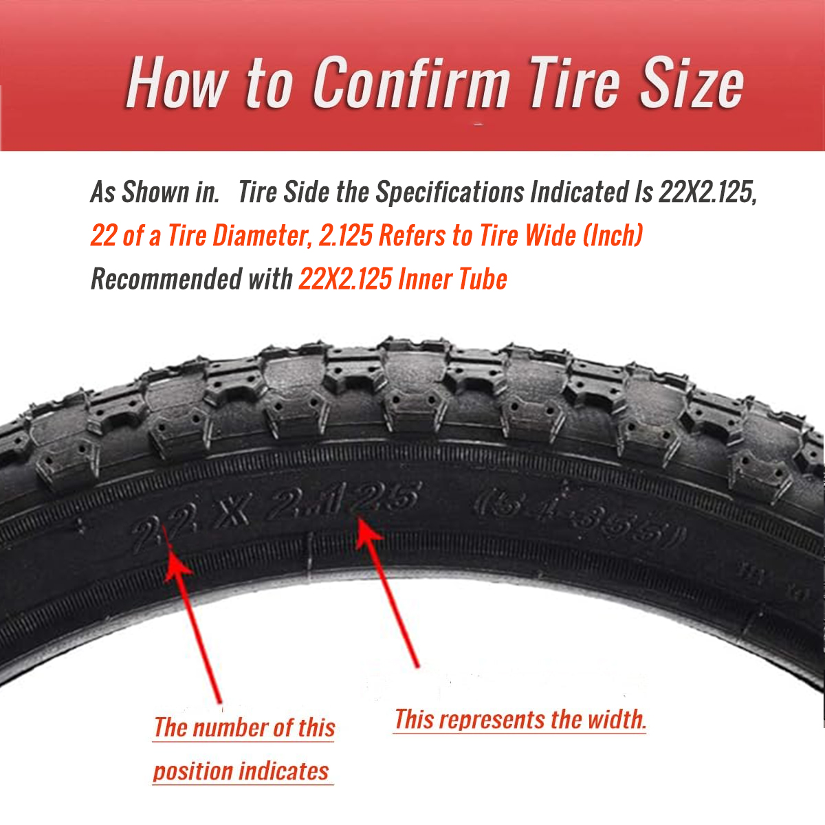 CATAZER rubber bike tire size for choose