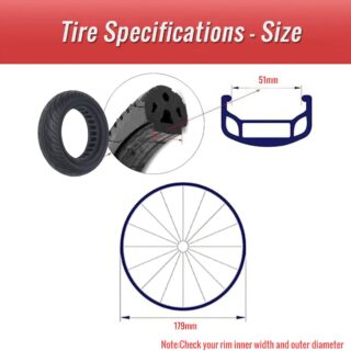 10 inch solid tire for Kugoo M4 Pro scooter