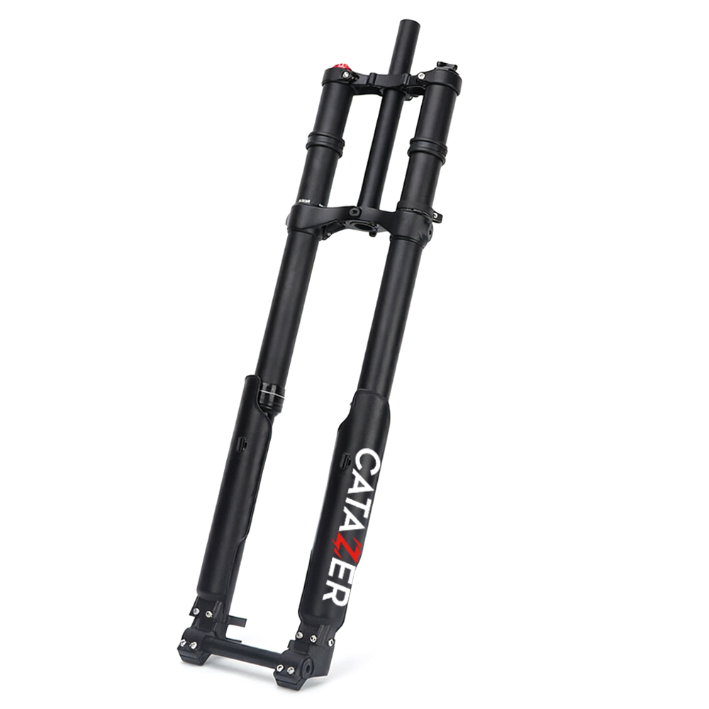 double shoulder fork 120 160mm hydraulic for mtb snowmobile for mtb.including-side-644mm