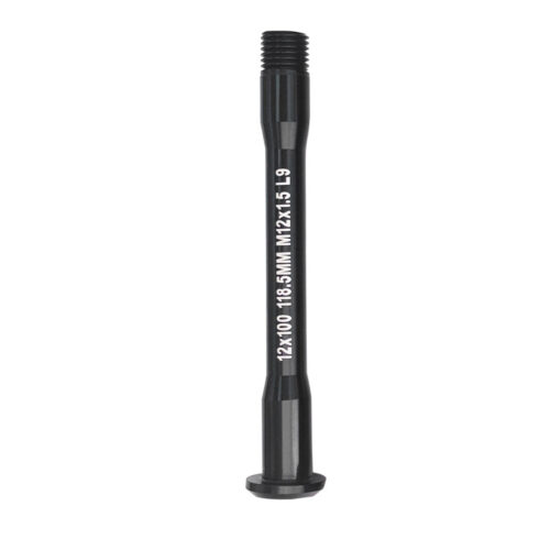 Bike Hub Thru Axle main product overview black aluminum
