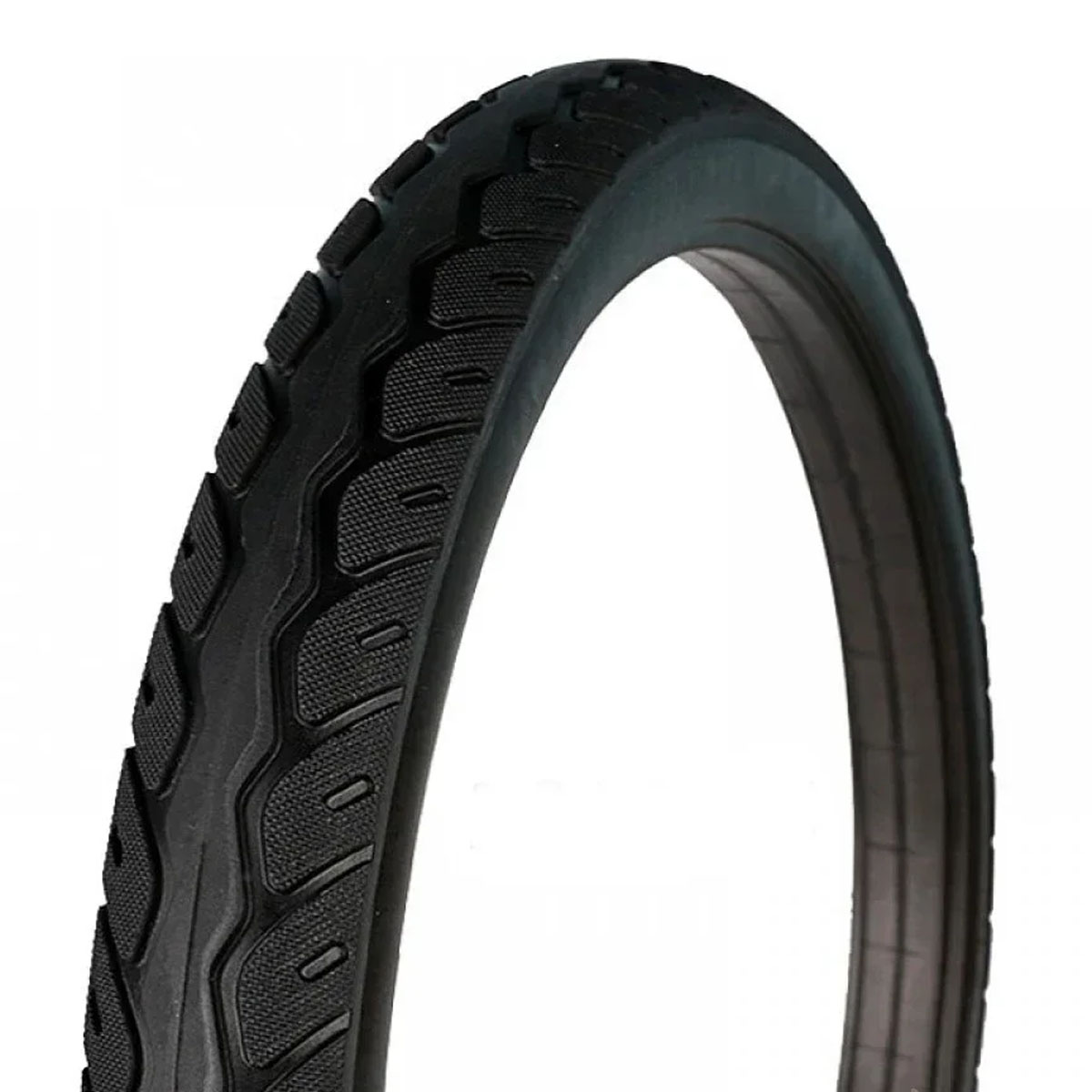 Anti slip directional tread pattern on 24 inch solid tire