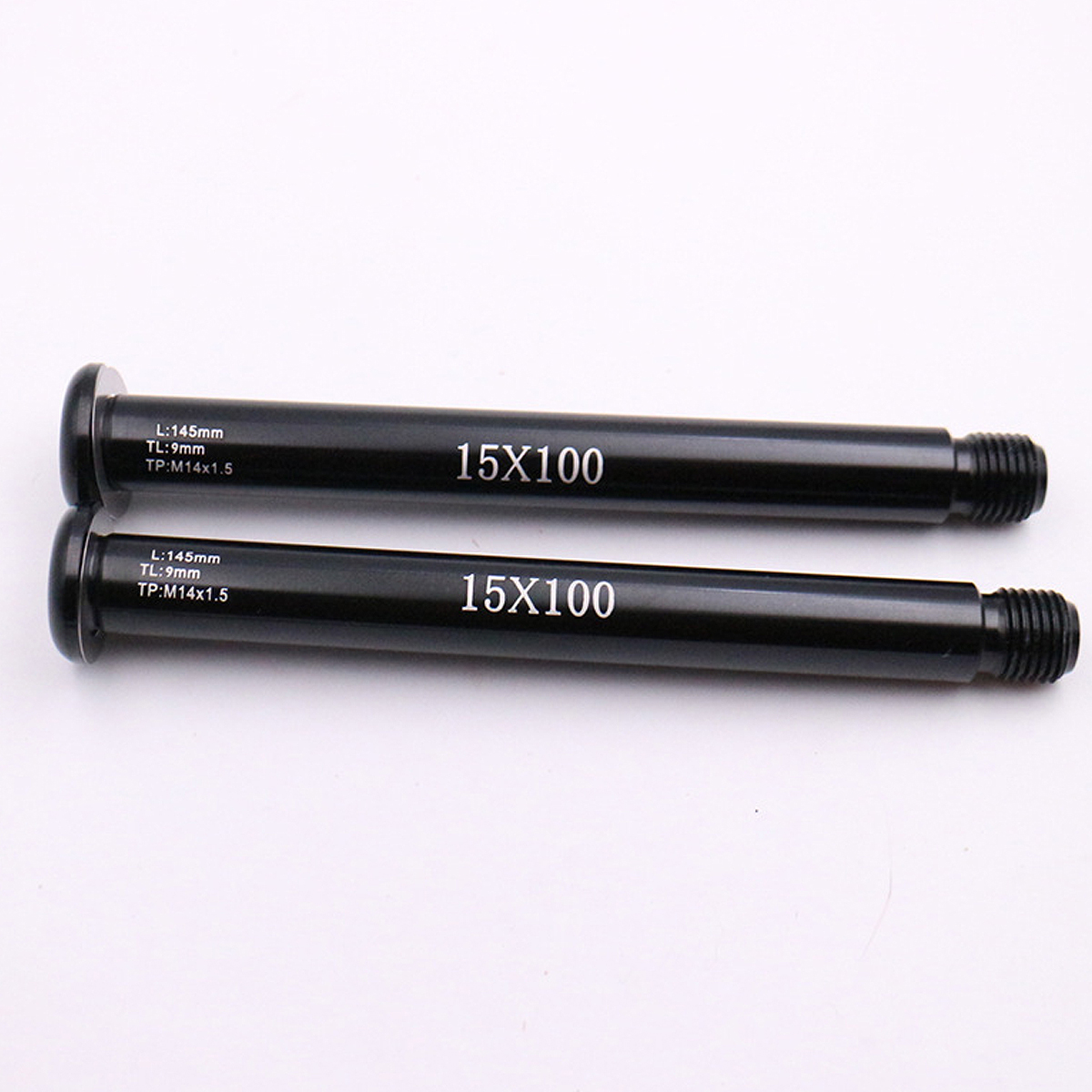 Front Thru Axle Skewer M14x1.5 thread pitch and 9mm thread length