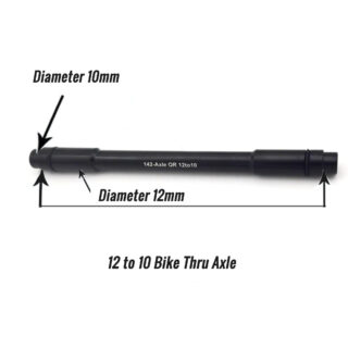 Hub Thru Axle Converter length measurement 135mm 142mm 148mm