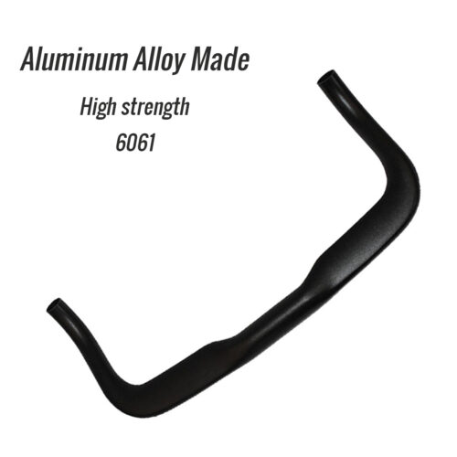Stem clamp diameter 31.8mm markings on aluminum alloy bullhorn handlebar