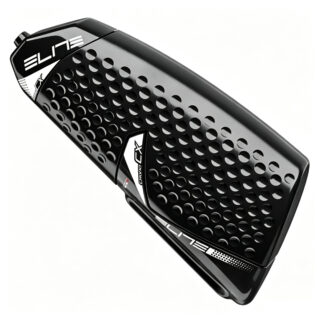 Textured dimple surface detail on aero bicycle water bottle body