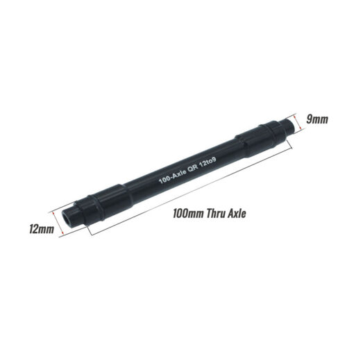 Thru Axle Hub Adapter 100mm length measurement guide