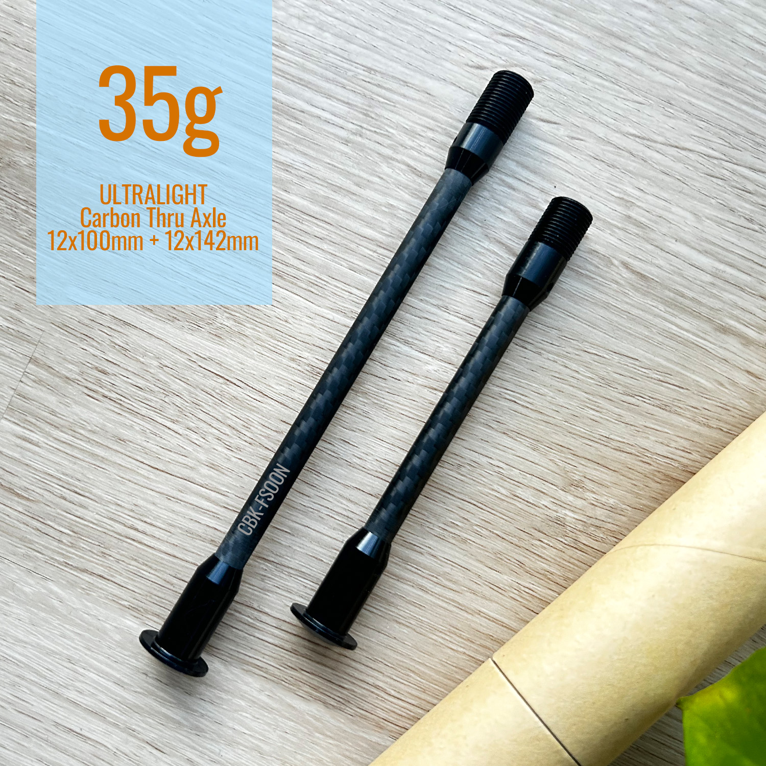 carbon thru axle