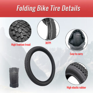 catazer folding bike tire bt19001 details