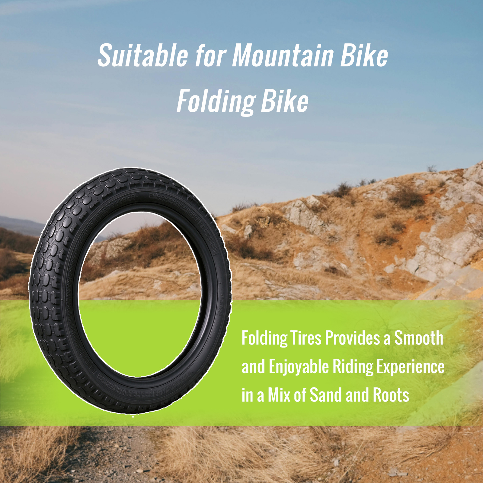 catazer folding bike tire fit mountain bike