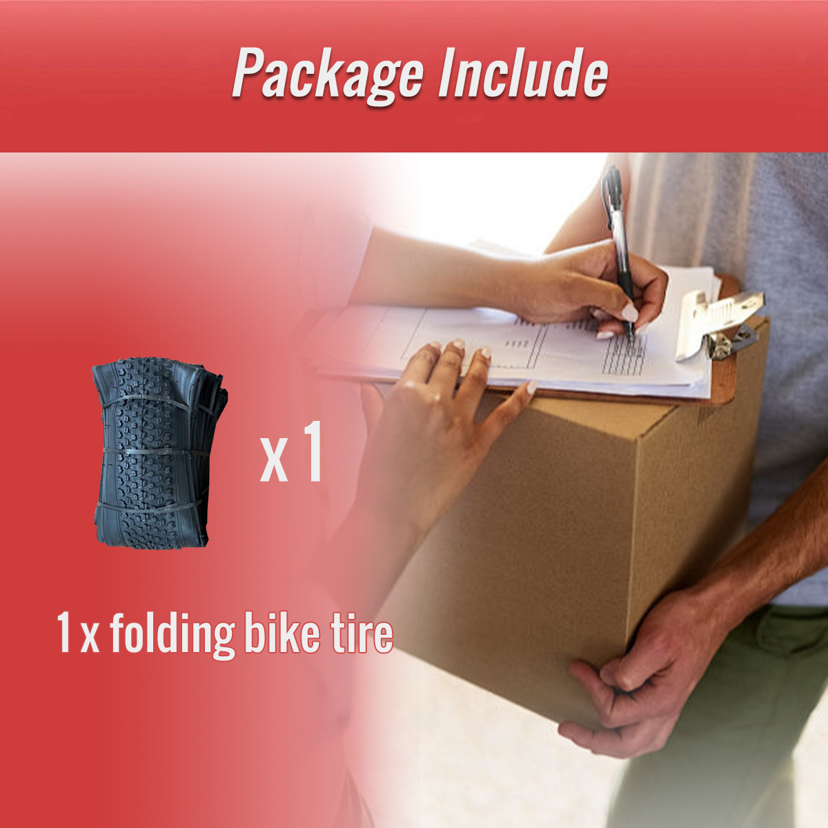 catazer folding bike tire package include