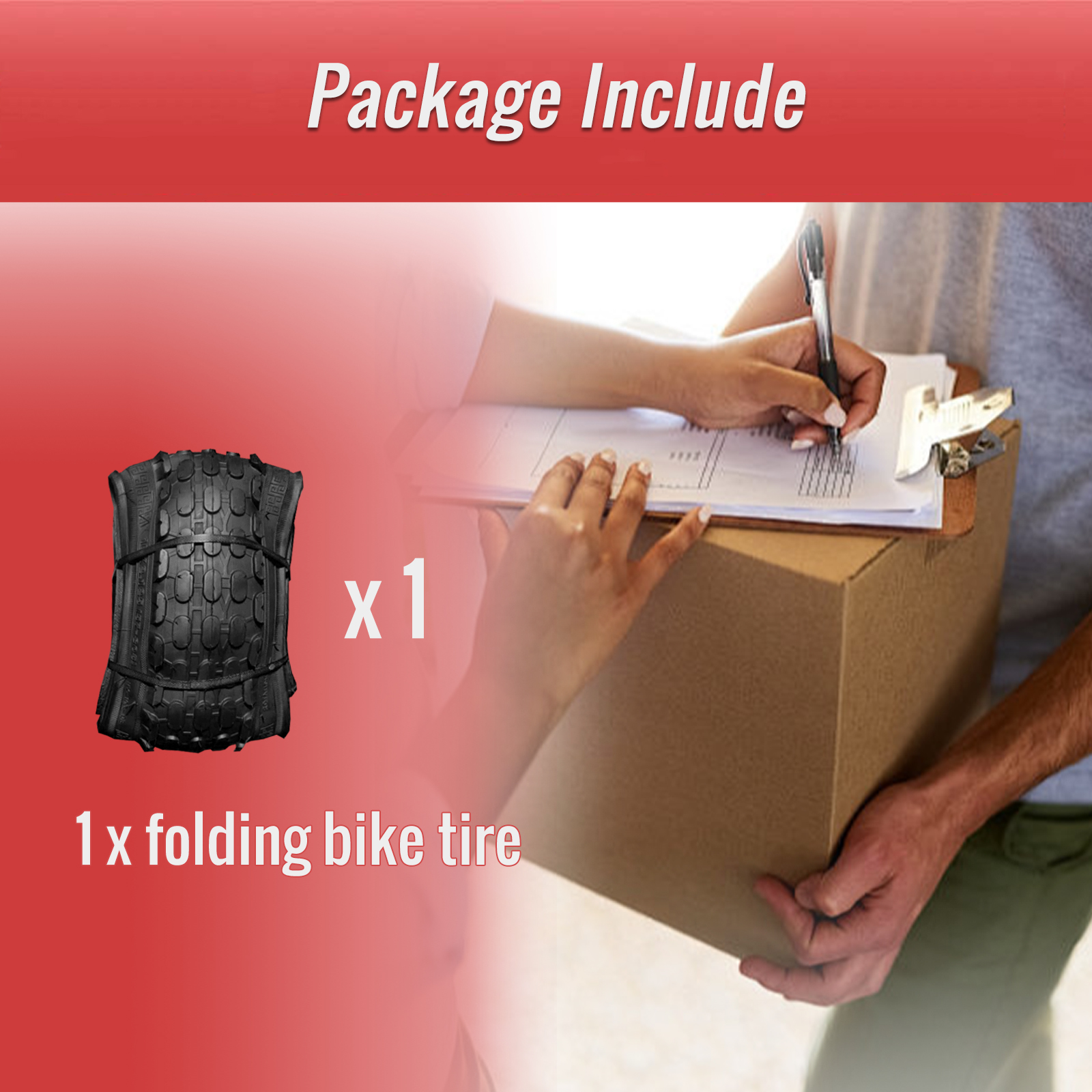 catazer folding bike tire package include