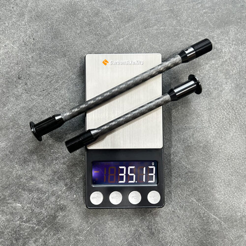 the weight of carbon thru axle